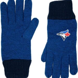 Gertex MLB Toronto Blue Jays Adult Men's Thermal Lined Gloves for Winter Weather
