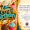 Happy Birthday virtual greeting card - Magical wish