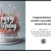 Christian-inspired Birthday Greeting Card