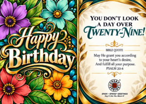 Spark + Spring virtual Greeting Card - Happy Birthday