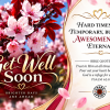 Eternal Awesomeness Get Well Soon Greeting Card