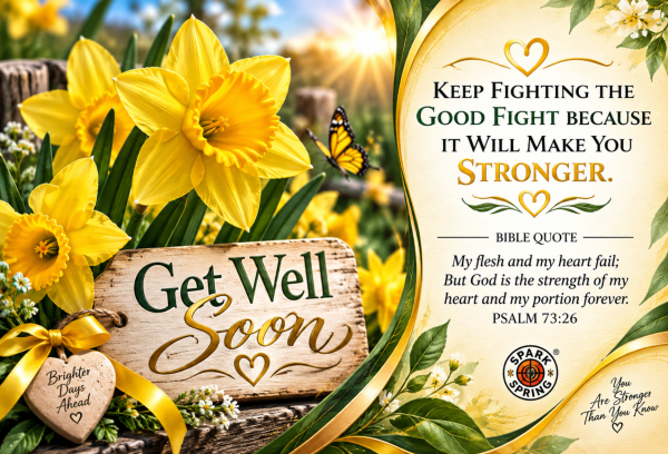 Good Fight Get Well Soon Greeting Card