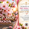 Light of Recovery Get Well Soon Greeting Card