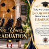 Big Achievement Graduation Greeting Card