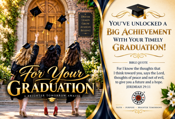 Big Achievement Graduation Greeting Card