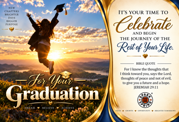 Celebrate Journey Graduation Greeting Card