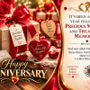 Treasured Memories Happy Anniversary Love & Romance Greeting Card
