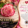 Like Music Sincerely Yours Love & Romance Greeting Card