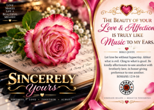 Spark + Spring virtual greeting card - Sincerely Yours (Love & Romance)