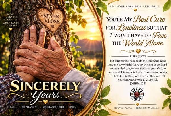 Cure For Loneliness Sincerely Yours Love & Romance Greeting Card
