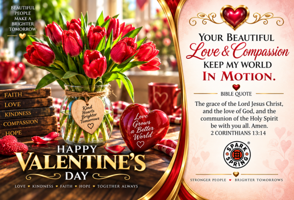 World In Motion Happy Valentine's Day Love & Romance Greeting Card