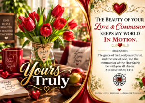 Spark + Spring virtual Greeting Card - Yours Truly (Love & Romance)