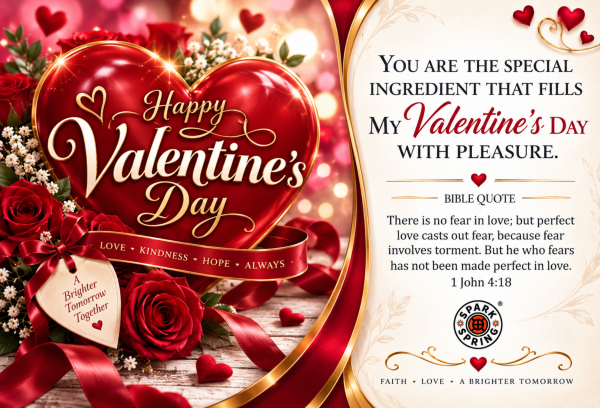 Special Ingredient Valentine's Day Greeting Card