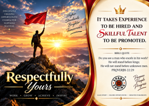 Skillful Talent Respectfully Yours Greeting Card