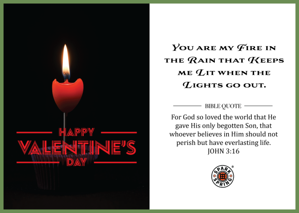 Christian-inspired Valentine's Day Greeting Card