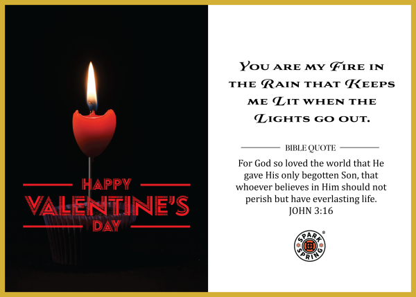 Christian-inspired Valentine's Day Greeting Card