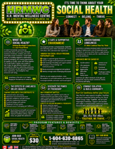 HRMWC - Social Health Group Flyer
