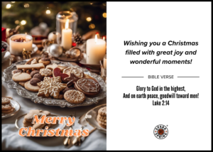 Christmas virtual greeting card - joy & wonderful moments