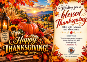 Spark + Spring virtual Greeting Card - Thanksgiving