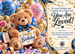Spark + Spring virtual Greeting Card - Happy Birthday