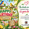 Spark + Spring virtual Greeting Card - Happy Birthday