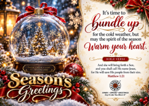 Spark + Spring virtual Greeting Card - Christmas