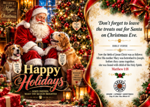 Spark + Spring virtual Greeting Card - Christmas