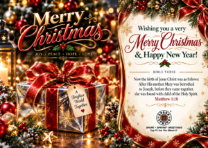 Spark + Spring virtual Greeting Card - Christmas & New Year