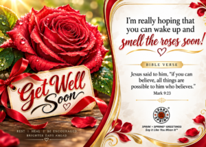 Spark + Spring virtual Greeting Card - Get Well Soon