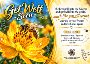 Spark + Spring virtual Greeting Card - Get Well Soon
