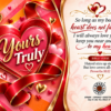 Spark + Spring virtual greeting card - Yours Truly (Love & Romance)