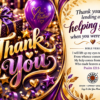 Spark + Spring virtual Greeting Card - Thank You