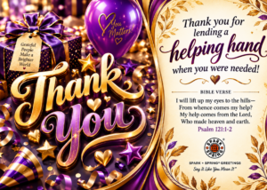Spark + Spring virtual Greeting Card - Thank You