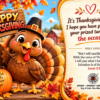 Spark + Spring virtual Greeting Card - Happy Thanksgiving