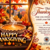 Spark + Spring virtual Greeting Card - Happy Thanksgiving