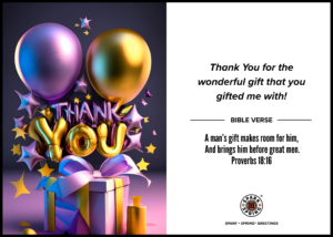 Thank You virtual greeting card - Gift