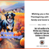 Thanksgiving virtual greeting card - festive thanksgiving