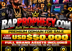 RAPPROPHECY.COM - Domain/Brand Package For Sale